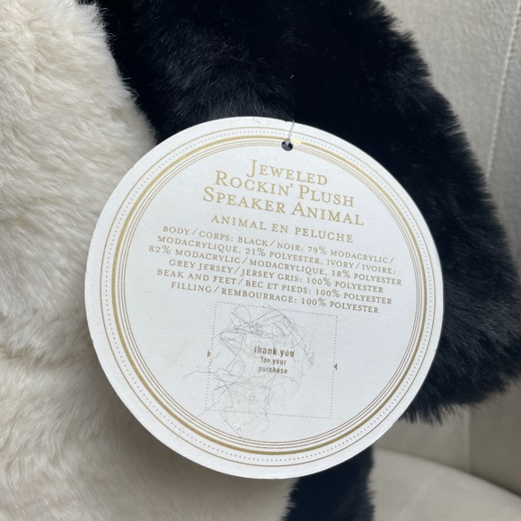 Pottery Barn Teen Jeweled Plush Penguin Speaker - Picture 14 of 16